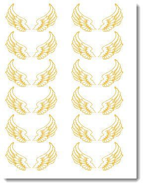 Golden Snitch Wings for Harry Potter Birthday Party Decor