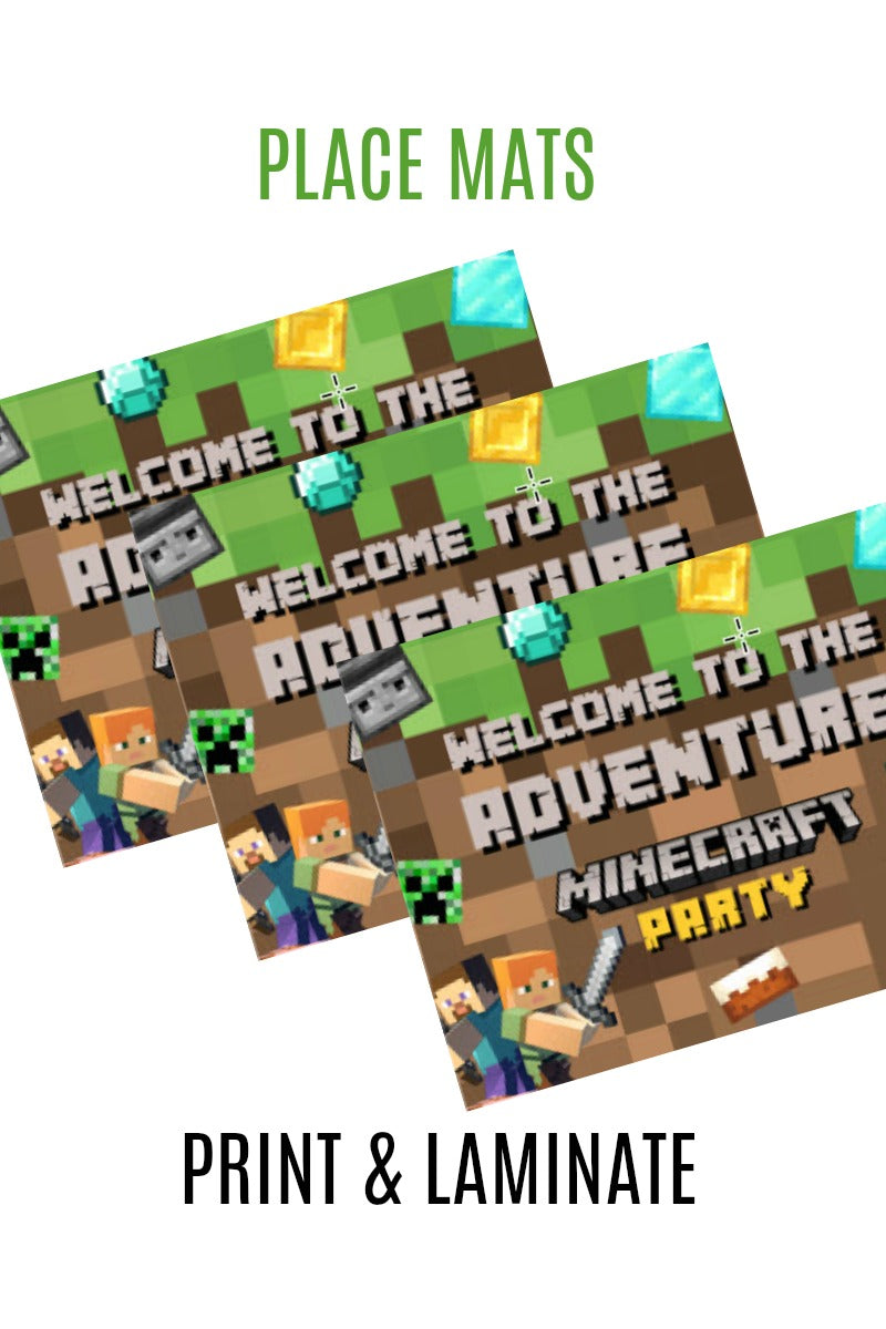 MASSIVE Minecraft Party Pack