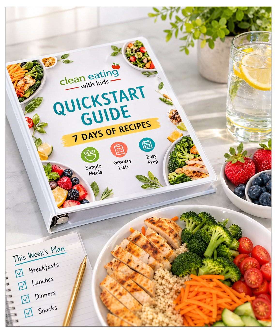 Clean Eating Guide Clean Eating & Diet Downloads and Free Resources – Clean Eating with Kids