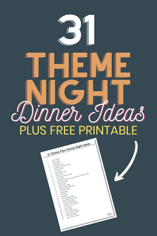 31 Amazing Dinner Theme Night Ideas : Free Download