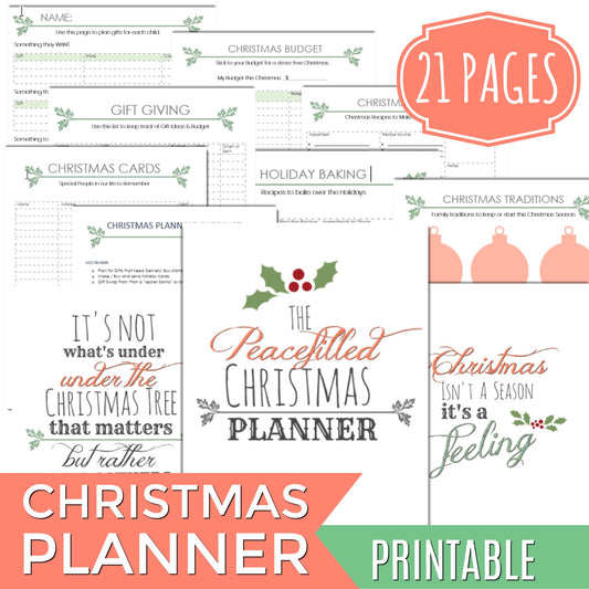 Christmas Holiday Planner