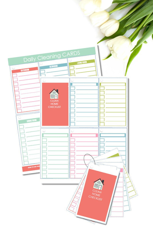Daily Cleaning Cards