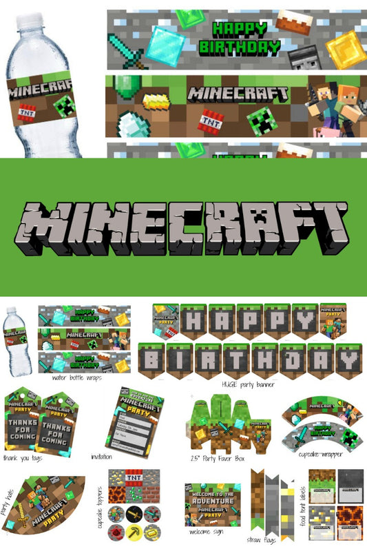 MASSIVE Minecraft Party Pack